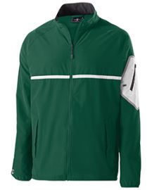Holloway Adult Unisex 90% polyester 10% spandex Weld 4-Way Stretch Warm-Up Full-Zip Jacket