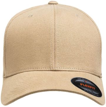 Flexfit® Adult Unisex 6-Panel Structured Mid-Profile Brushed Twill Cap