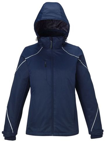 North End Ladies' Angle 3-in-1 Jacket with Bonded Fleece Liner