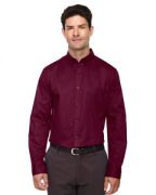 Core 365 Men's Operate Long-Sleeve Twillï¿½Shirt