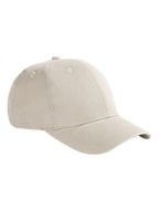 Big Accessories 6-Panel Brushed Twill Structured Cap