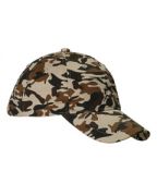 Big Accessories Unstructured Camo Cap