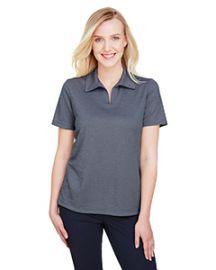 Devon & Jones CrownLux Performance Ladies' Address Melange Polo