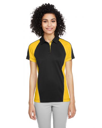 Harriton Ladies' Advantage Snag Protection Plus IL Colorblock Polo