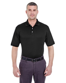UltraClub Men's Platinum Performance Pique Polo with TempControl Technology
