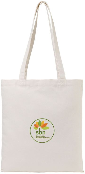 AWARE™ Recycled Cotton Tote Bag - 16.5" H x 14.6" L