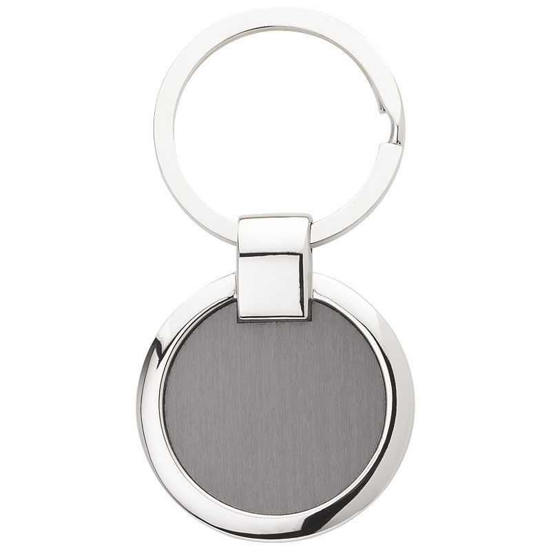 The Elda Metal Round Keychain